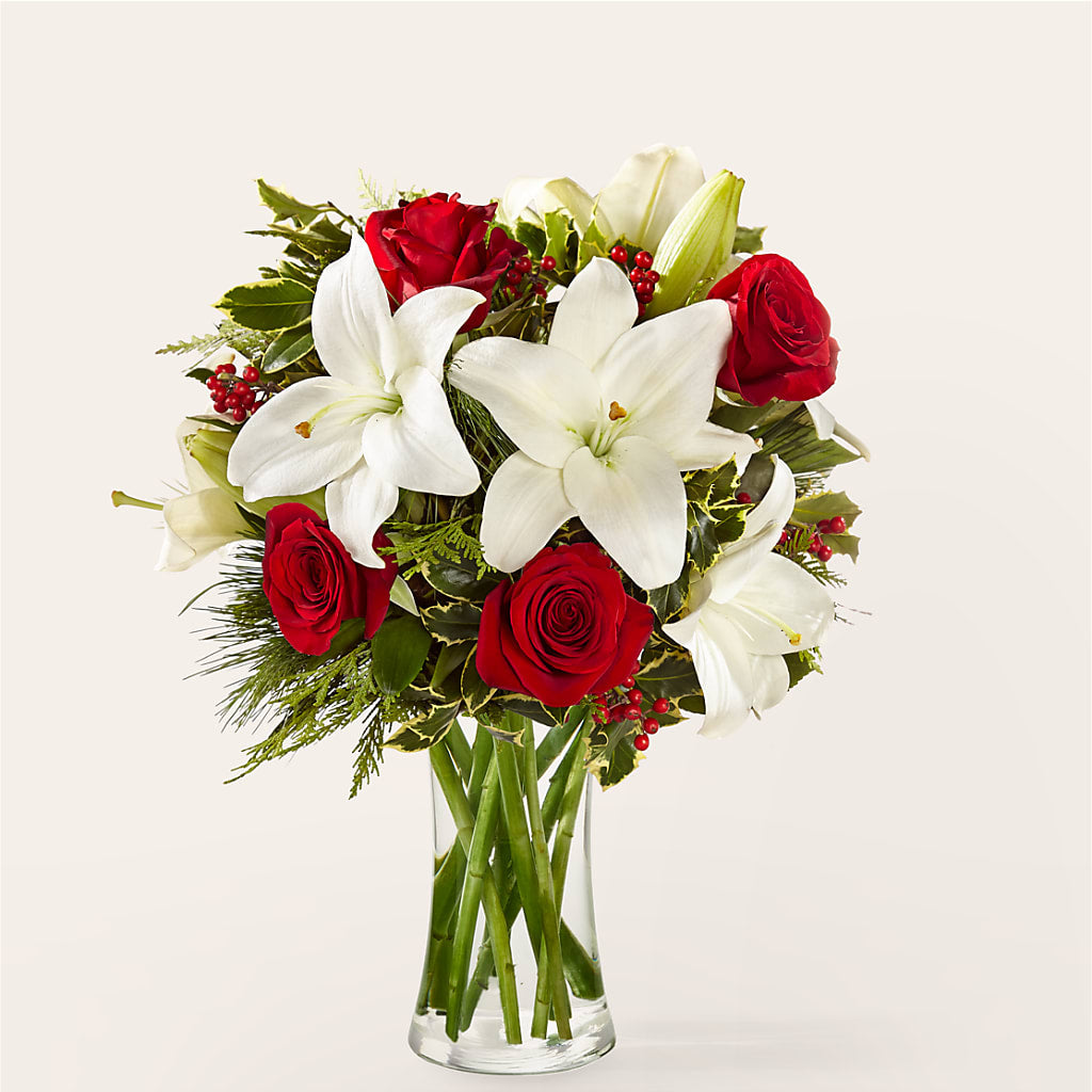 Sparkling Snowflakes Bouquet –  Balloon Creations By Maria And Flower, Wilmington DE