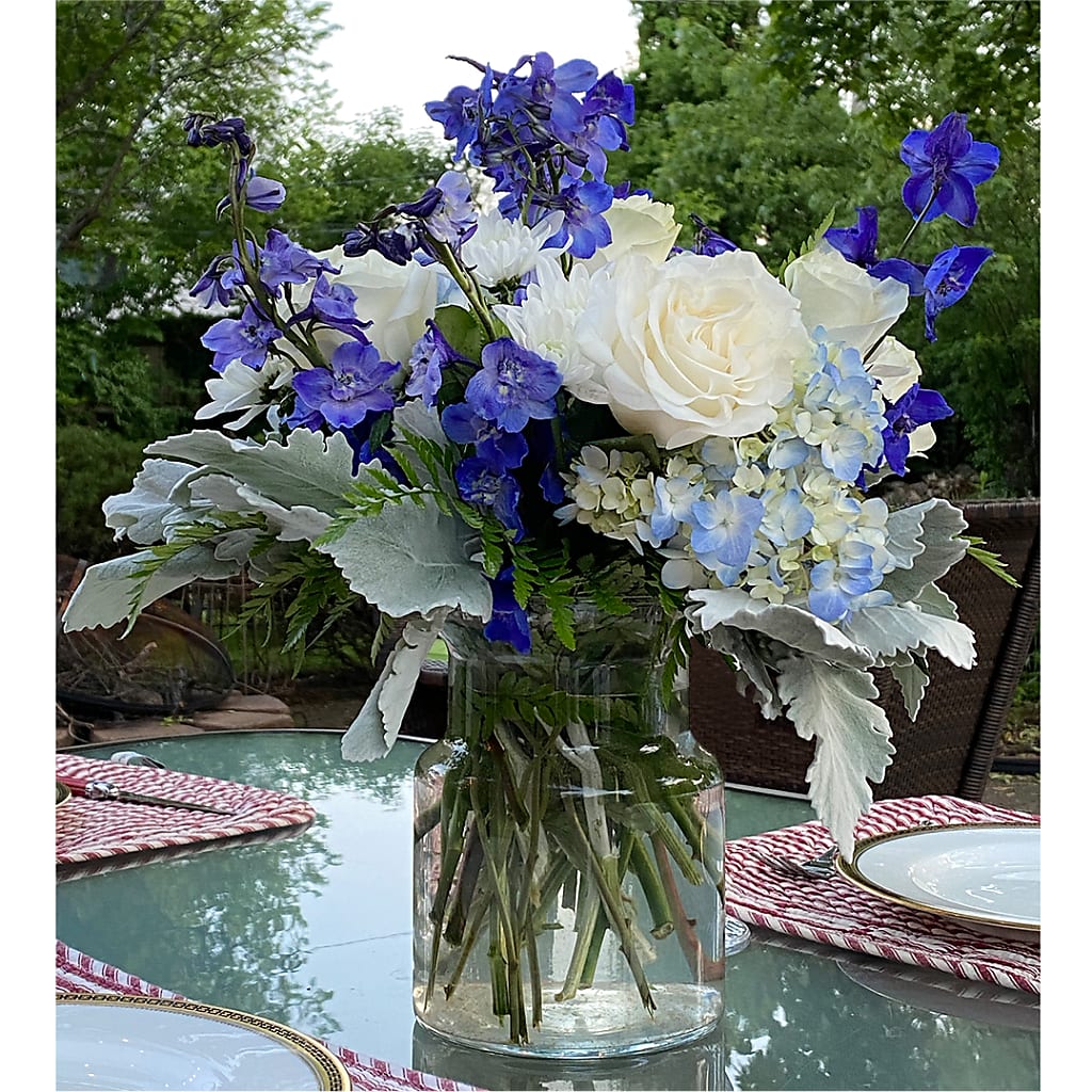 Clear Skies Bouquet –  Balloon Creations By Maria And Flower, Wilmington DE