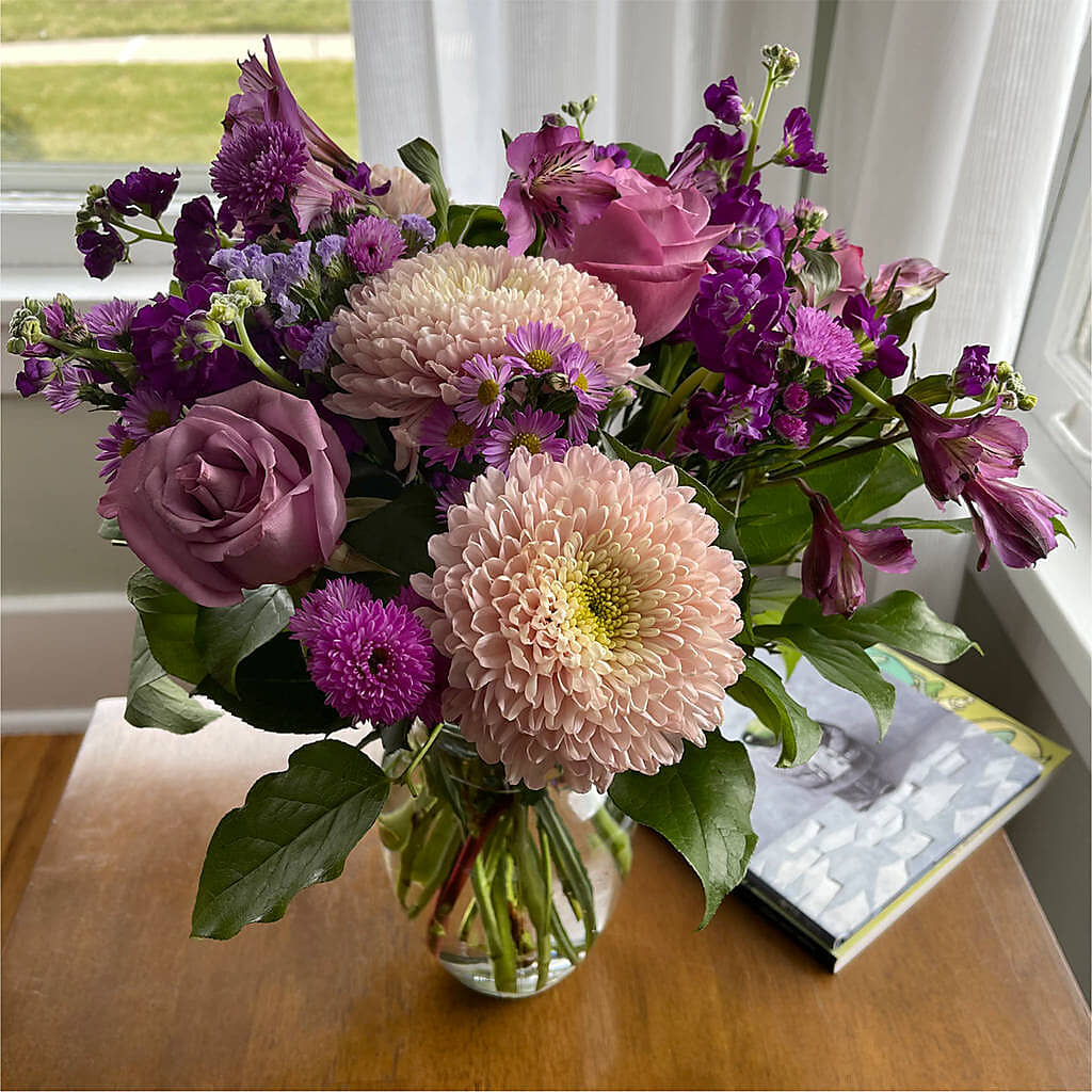 Ultraviolet Bouquet –  Balloon Creations By Maria And Flower, Wilmington DE