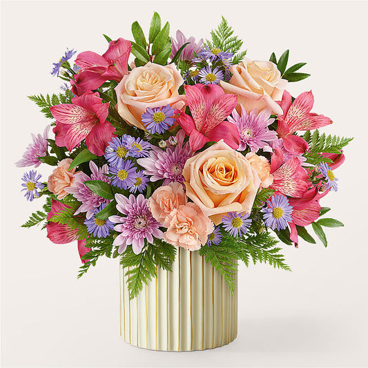 Sunset Serenade Bouquet –  Balloon Creations By Maria And Flower, Wilmington DE