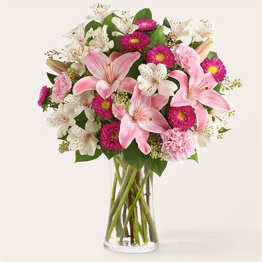 Feeling Fuchsia Bouquet –  Balloon Creations By Maria And Flower, Wilmington DE