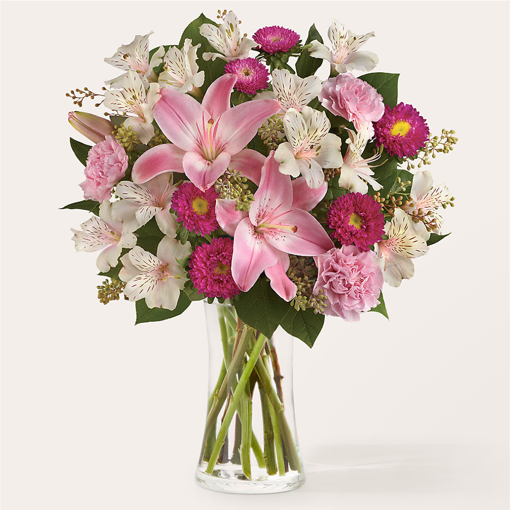 Feeling Fuchsia Bouquet –  Balloon Creations By Maria And Flower, Wilmington DE