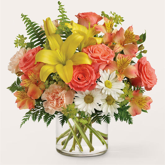 Sunset Strip Bouquet –  Balloon Creations By Maria And Flower, Wilmington DE