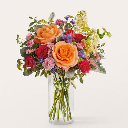 Tangerine Tango Bouquet –  Balloon Creations By Maria And Flower, Wilmington DE