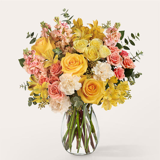Slice of Sunrise Bouquet –  Balloon Creations By Maria And Flower, Wilmington DE