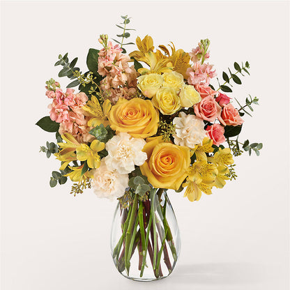 Slice of Sunrise Bouquet –  Balloon Creations By Maria And Flower, Wilmington DE