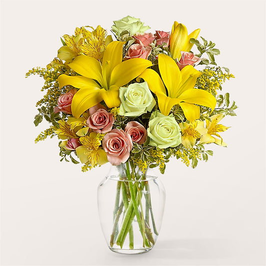 Sunburst Bouquet –  Balloon Creations By Maria And Flower, Wilmington DE