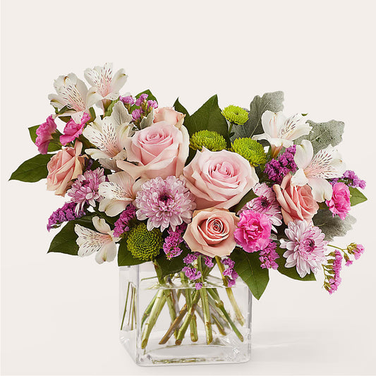 Pink Suede Bouquet –  Balloon Creations By Maria And Flower, Wilmington DE