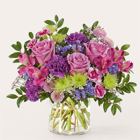 Glass Half Full Bouquet –  Balloon Creations By Maria And Flower, Wilmington DE