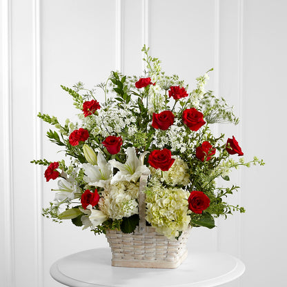 In Loving Memory Arrangement –  Balloon Creations By Maria And Flower, Wilmington DE