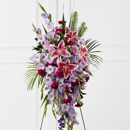 Tender Touch Standing Spray –  Balloon Creations By Maria And Flower, Wilmington DE