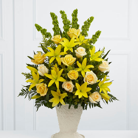 Golden Memories Arrangement –  Balloon Creations By Maria And Flower, Wilmington DE