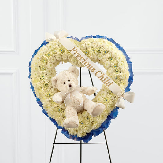 Precious Child Standing Heart –  Balloon Creations By Maria And Flower, Wilmington DE