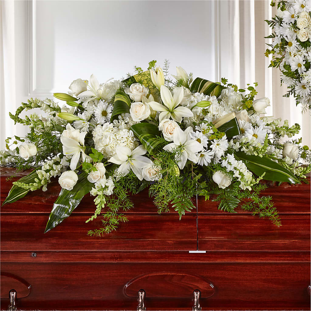 Abundance Casket Spray –  Balloon Creations By Maria And Flower, Wilmington DE