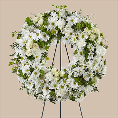 Faithful Wishes Wreath –  Balloon Creations By Maria And Flower, Wilmington DE
