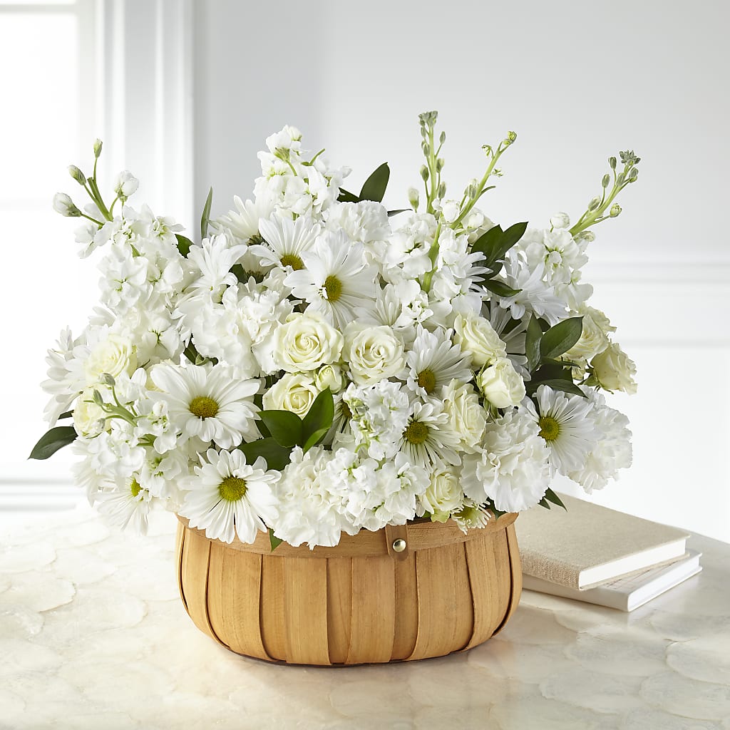 Graceful Garden Basket –  Balloon Creations By Maria And Flower, Wilmington DE