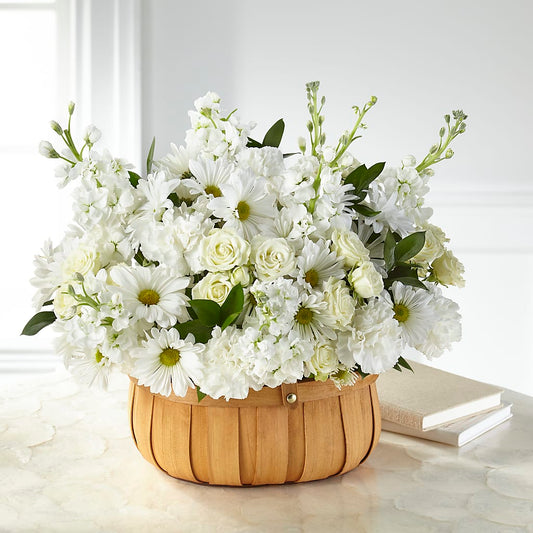 Graceful Garden Basket –  Balloon Creations By Maria And Flower, Wilmington DE