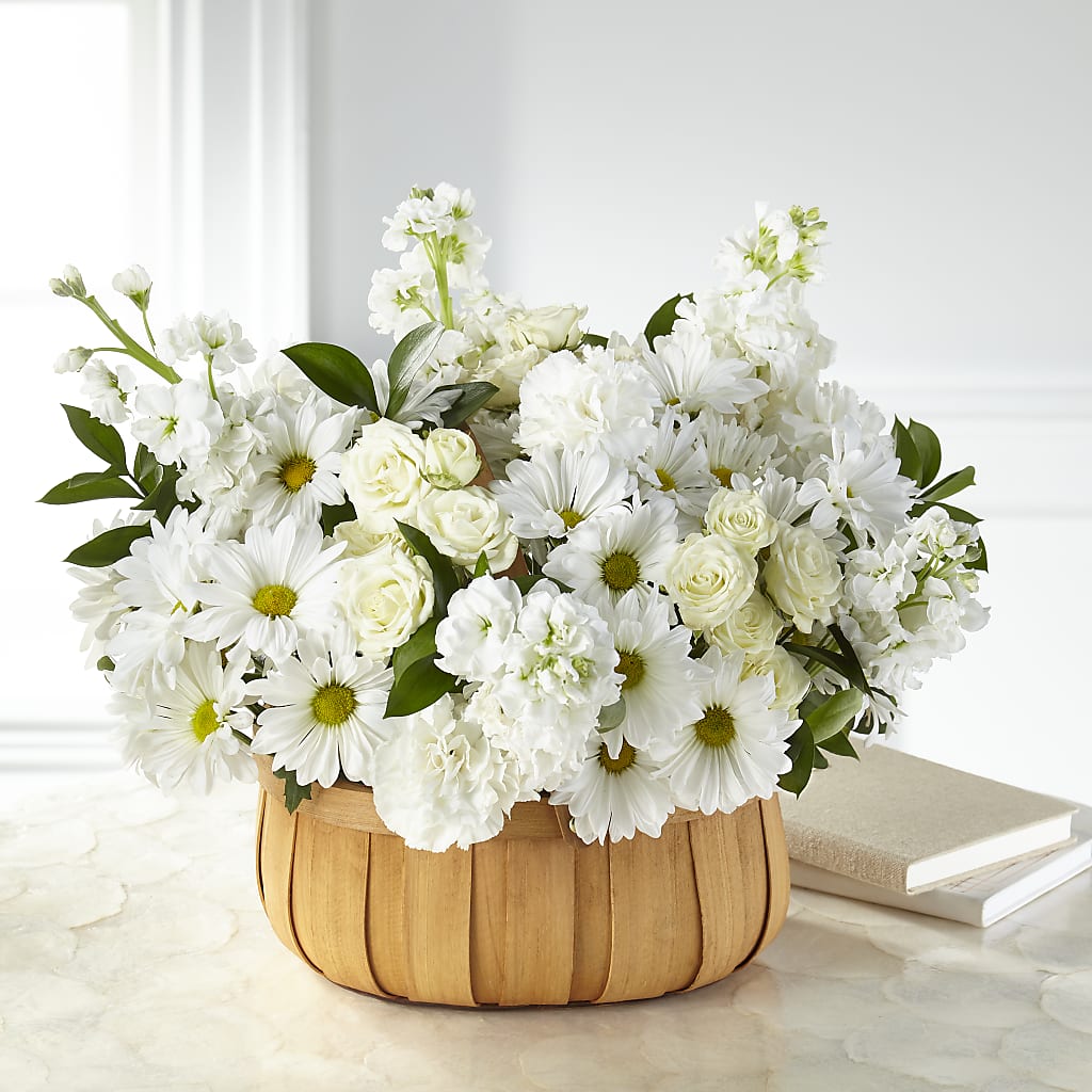 Graceful Garden Basket –  Balloon Creations By Maria And Flower, Wilmington DE