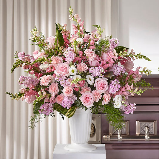 Divine Comfort Arrangement –  Balloon Creations By Maria And Flower, Wilmington DE