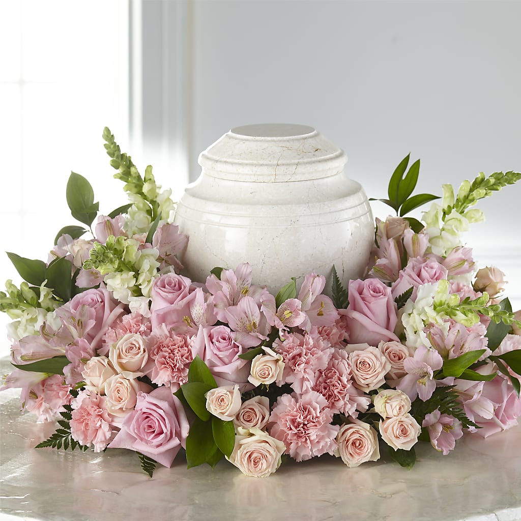 Blooms of Hope Cremation Adornment –  Balloon Creations By Maria And Flower, Wilmington DE