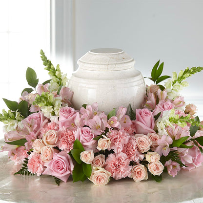 Blooms of Hope Cremation Adornment –  Balloon Creations By Maria And Flower, Wilmington DE