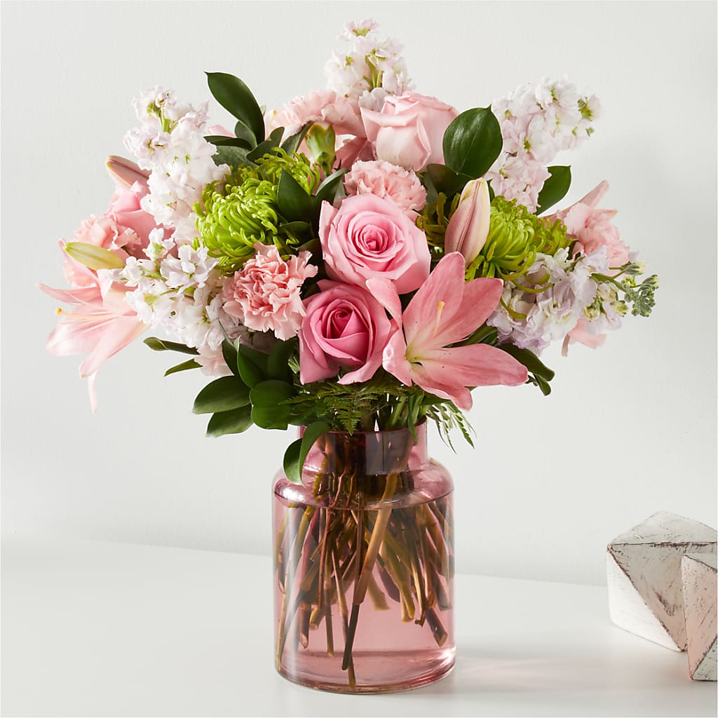 Pretty in Pink Bouquet –  Balloon Creations By Maria And Flower, Wilmington DE
