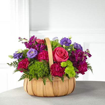 Serene Sanctuary Basket –  Balloon Creations By Maria And Flower, Wilmington DE