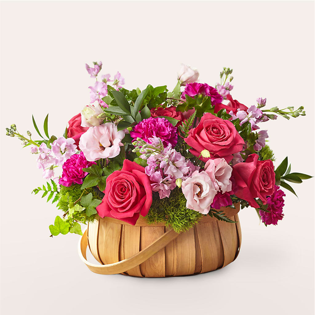 Radiance in Bloom Basket –  Balloon Creations By Maria And Flower, Wilmington DE