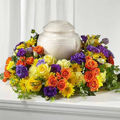 Blossoms of Remembrance Cremation Adornment –  Balloon Creations By Maria And Flower, Wilmington DE