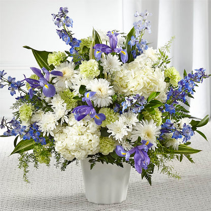 Soft Serenity Floor Basket –  Balloon Creations By Maria And Flower, Wilmington DE