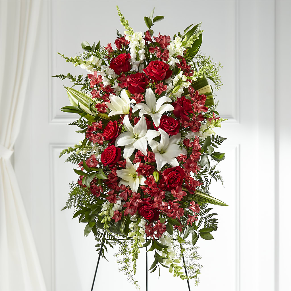 Everlasting Memory Standing Spray –  Balloon Creations By Maria And Flower, Wilmington DE