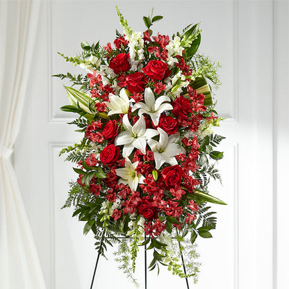 Everlasting Memory Standing Spray –  Balloon Creations By Maria And Flower, Wilmington DE