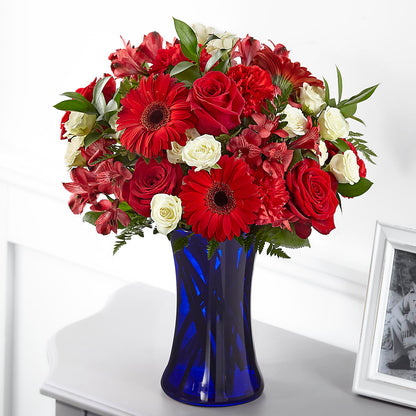 Hearts Embrace Bouquet –  Balloon Creations By Maria And Flower, Wilmington DE