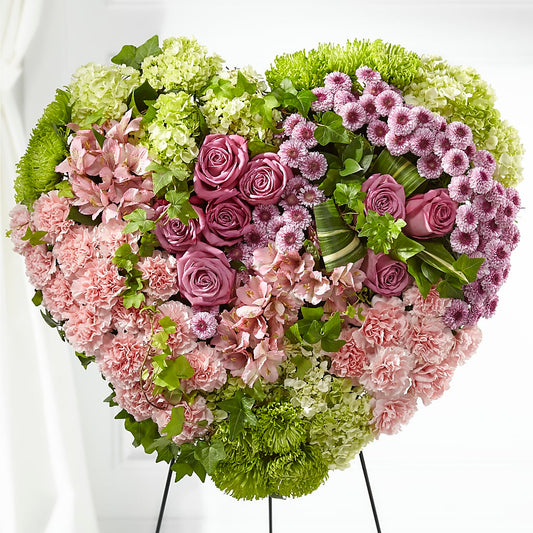 Heartwarming Standing Heart –  Balloon Creations By Maria And Flower, Wilmington DE