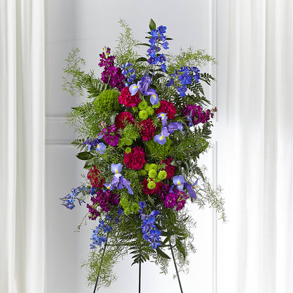 Heavenly Skies Standing Spray –  Balloon Creations By Maria And Flower, Wilmington DE