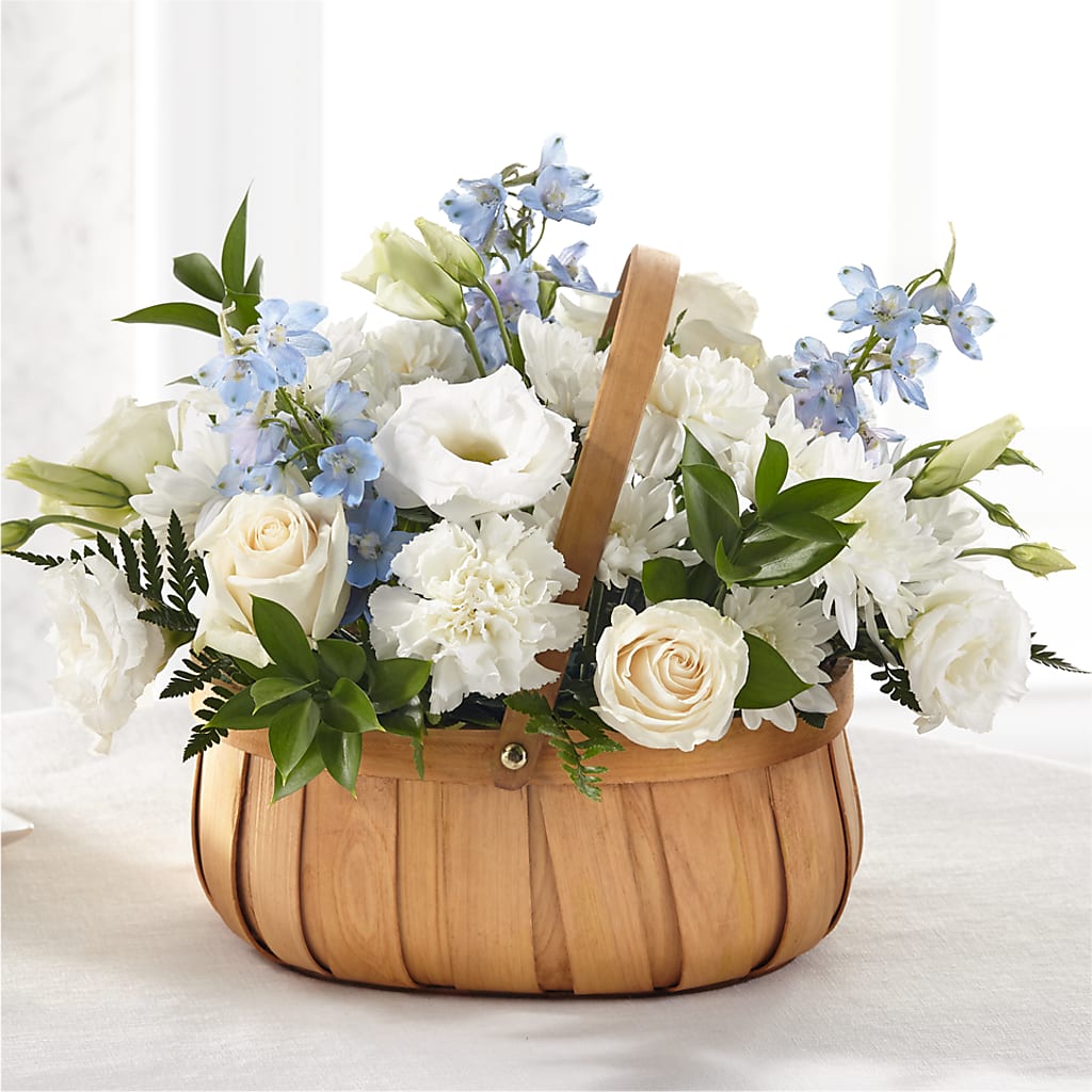 Sincerely Heartfelt Basket –  Balloon Creations By Maria And Flower, Wilmington DE