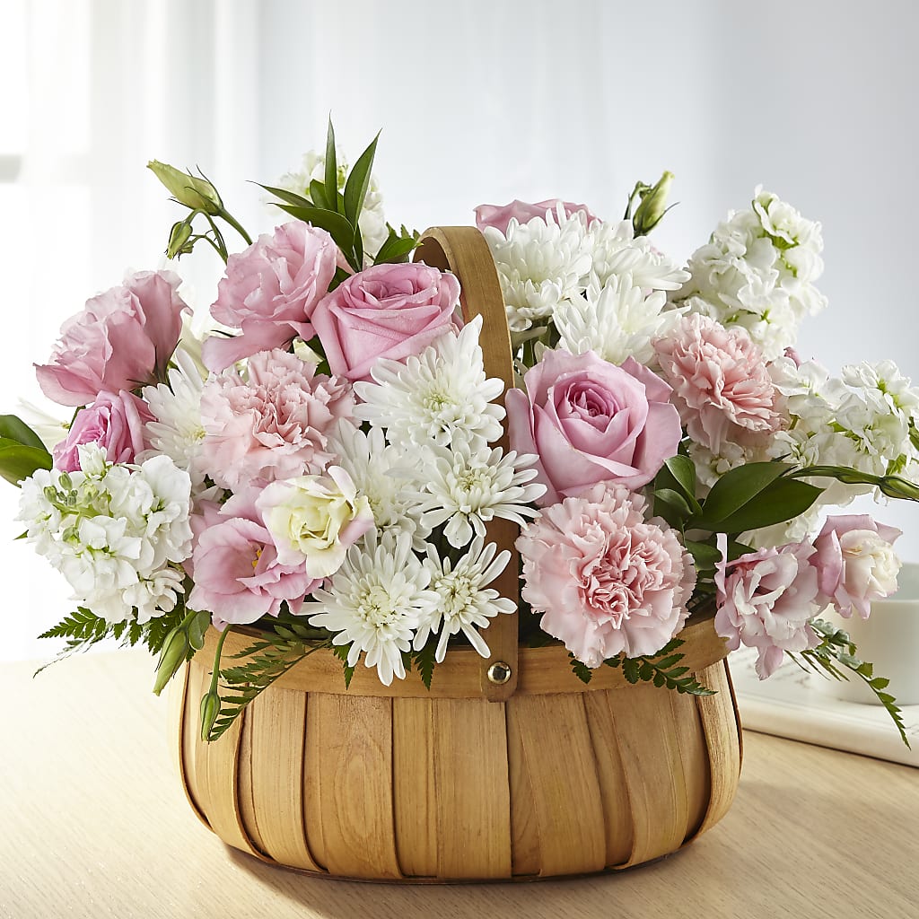 Always Graceful Basket –  Balloon Creations By Maria And Flower, Wilmington DE