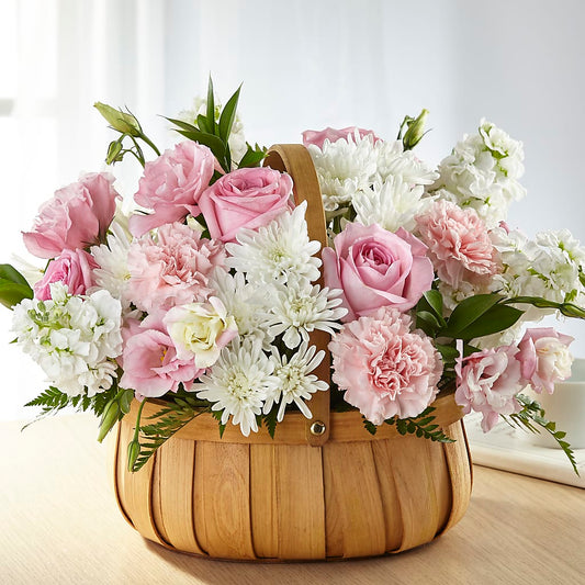 Always Graceful Basket –  Balloon Creations By Maria And Flower, Wilmington DE