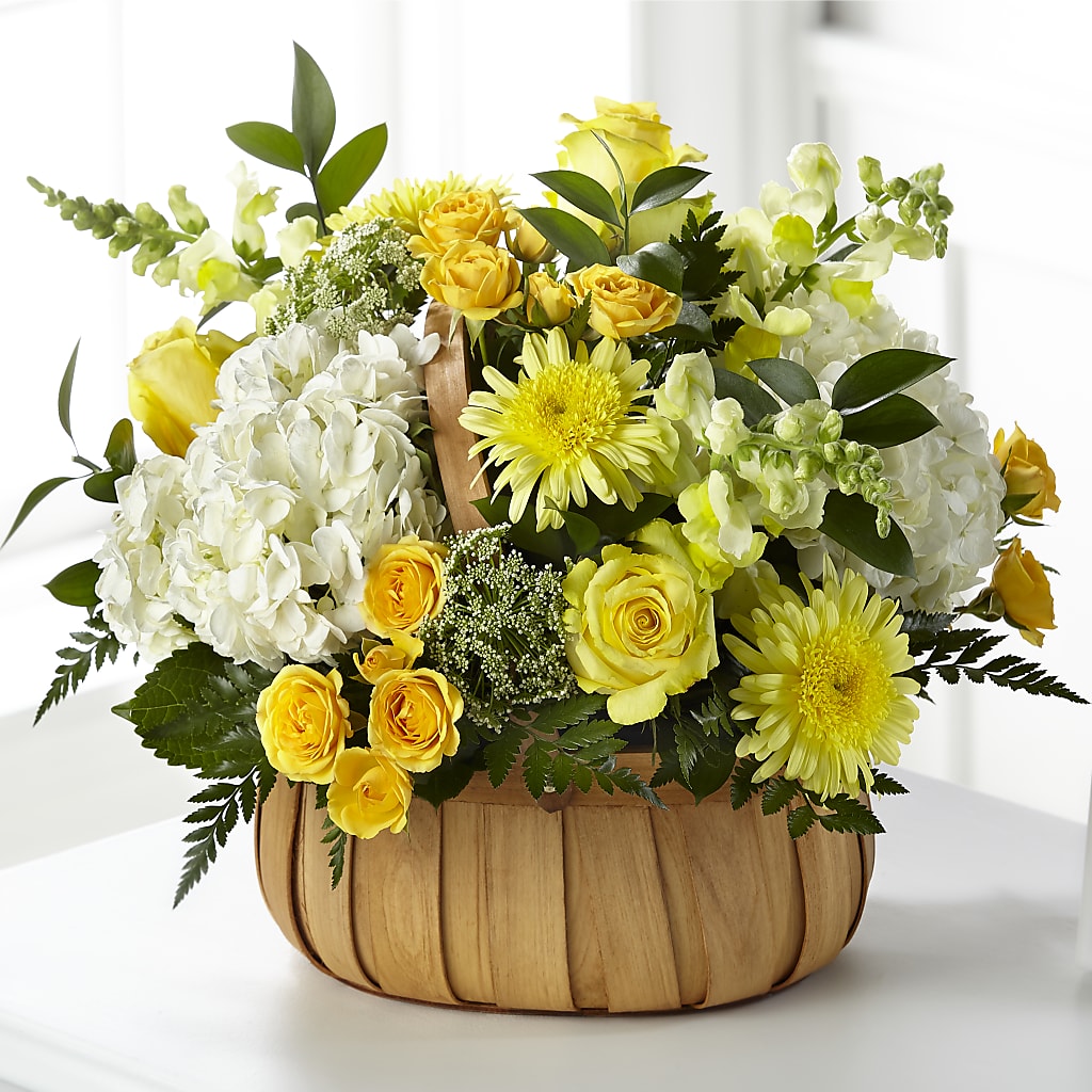 Rustic Remembrance Basket –  Balloon Creations By Maria And Flower, Wilmington DE