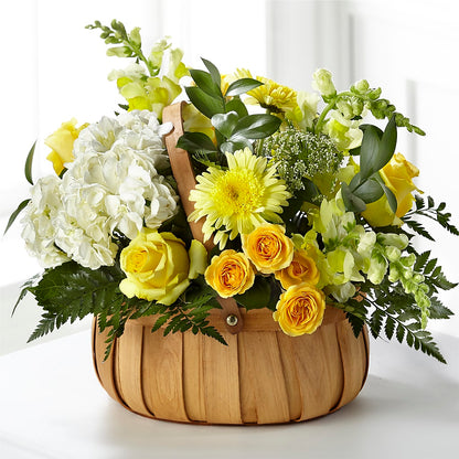Rustic Remembrance Basket –  Balloon Creations By Maria And Flower, Wilmington DE