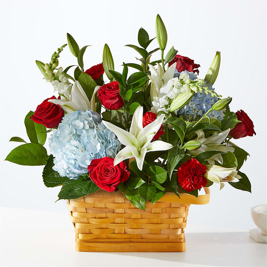 Greater Glory Basket –  Balloon Creations By Maria And Flower, Wilmington DE
