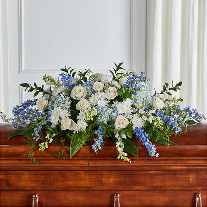 Timeless Essence Casket Spray –  Balloon Creations By Maria And Flower, Wilmington DE
