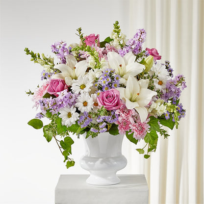 Remarkable Life Urn Arrangement –  Balloon Creations By Maria And Flower, Wilmington DE