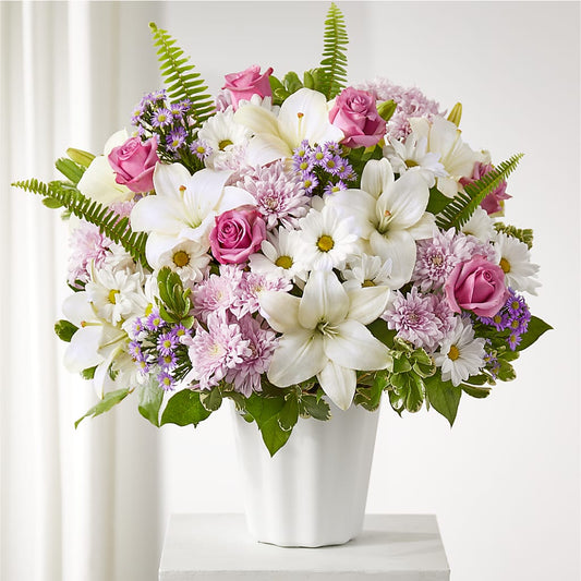 Warmest Thoughts Tabletop Basket –  Balloon Creations By Maria And Flower, Wilmington DE
