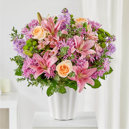 Supportive Embrace Tabletop Basket –  Balloon Creations By Maria And Flower, Wilmington DE