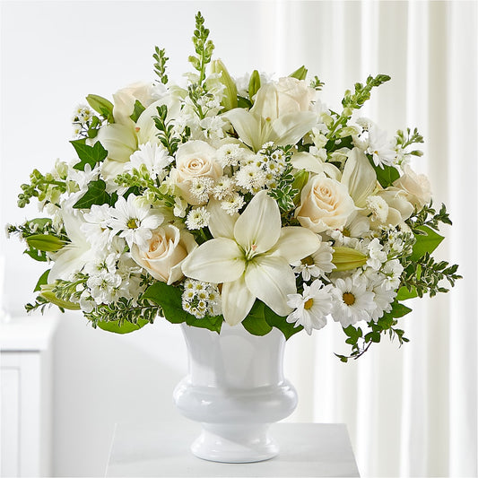 Uplifting Urn Arrangement –  Balloon Creations By Maria And Flower, Wilmington DE