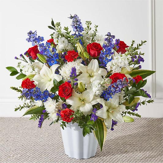 Consoled Floor Basket –  Balloon Creations By Maria And Flower, Wilmington DE