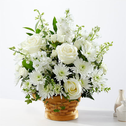 Heartfelt Condolences Arrangement –  Balloon Creations By Maria And Flower, Wilmington DE