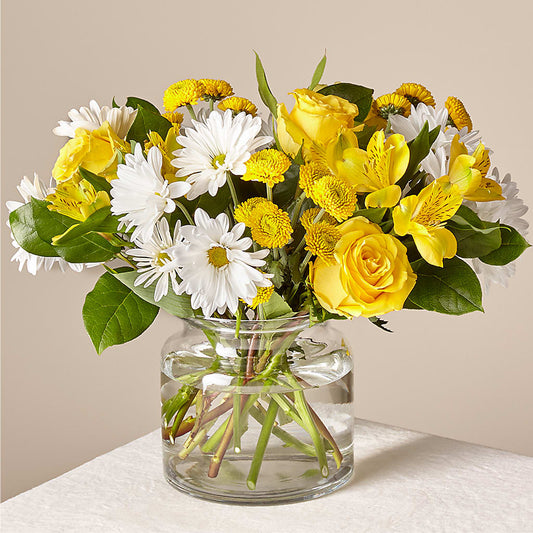 Sunny Sentiments Bouquet –  Balloon Creations By Maria And Flower, Wilmington DE