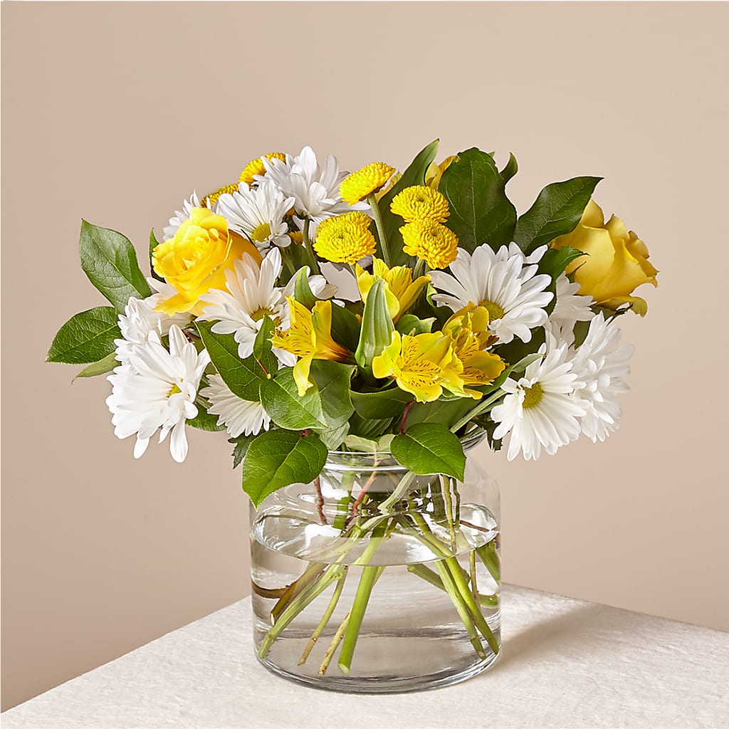 Sunny Sentiments Bouquet –  Balloon Creations By Maria And Flower, Wilmington DE